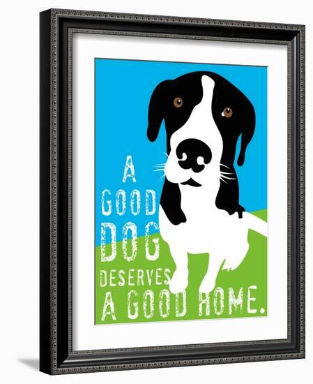 A Good Dog-Ginger Oliphant-Framed Art Print