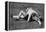 A Good Fall, Wrestling Display, Aldershot, Hampshire, 1896-Gregory & Co-Framed Premier Image Canvas