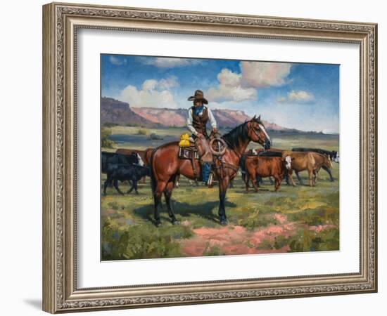 A Good Hand-Jack Sorenson-Framed Art Print