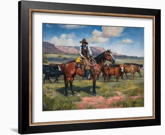 A Good Hand-Jack Sorenson-Framed Art Print