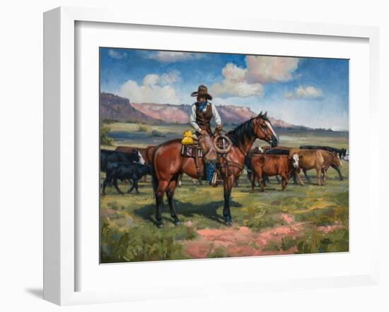 A Good Hand-Jack Sorenson-Framed Art Print