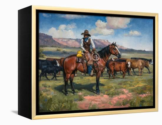 A Good Hand-Jack Sorenson-Framed Stretched Canvas