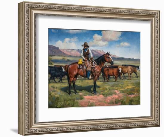 A Good Hand-Jack Sorenson-Framed Art Print