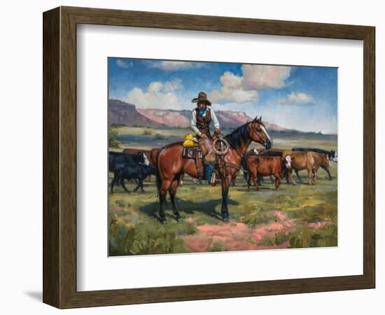 A Good Hand-Jack Sorenson-Framed Art Print