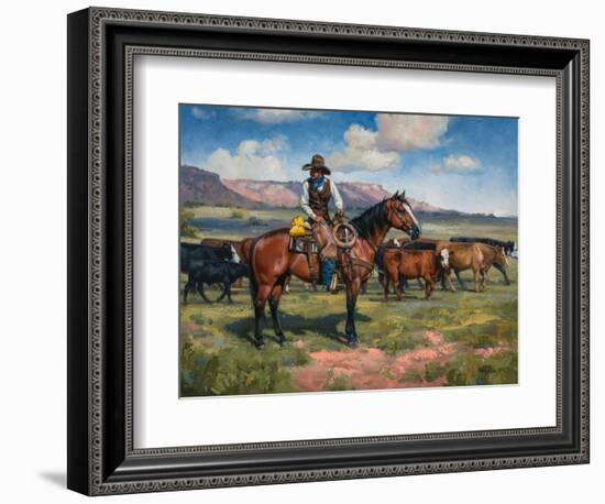 A Good Hand-Jack Sorenson-Framed Art Print