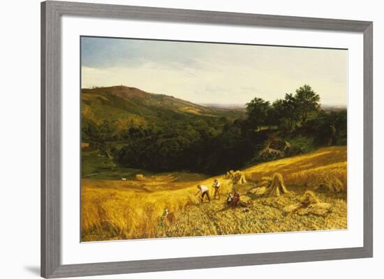 A Good Harvest-George Vicat Cole-Framed Giclee Print