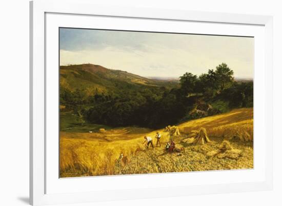 A Good Harvest-George Vicat Cole-Framed Giclee Print