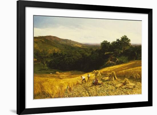 A Good Harvest-George Vicat Cole-Framed Giclee Print