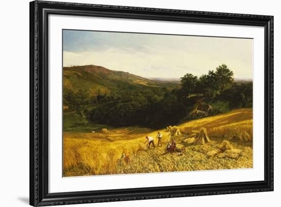 A Good Harvest-George Vicat Cole-Framed Giclee Print