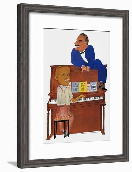 A Good Man Is Hard To Find-Ben Shahn-Framed Giclee Print