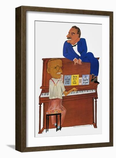 A Good Man Is Hard To Find-Ben Shahn-Framed Giclee Print