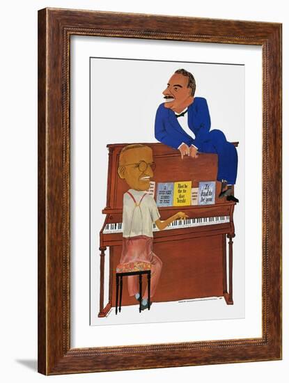 A Good Man Is Hard To Find-Ben Shahn-Framed Giclee Print