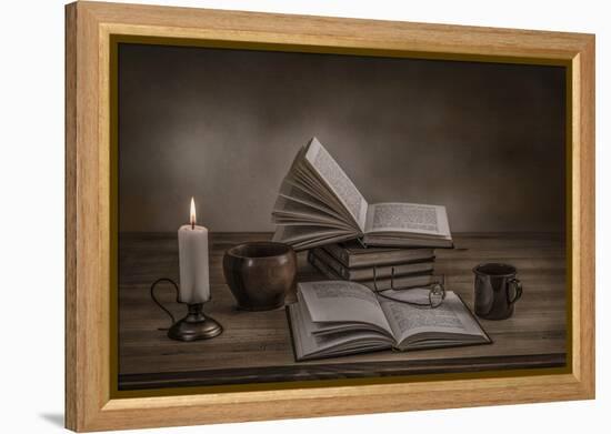 A Good Read-Margareth Perfoncio-Framed Premier Image Canvas