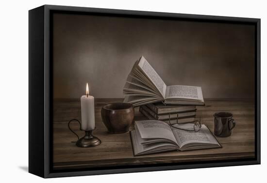 A Good Read-Margareth Perfoncio-Framed Premier Image Canvas