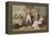 A Good Story-George Goodwin Kilburne-Framed Premier Image Canvas