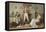 A Good Story-George Goodwin Kilburne-Framed Premier Image Canvas