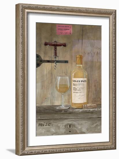 A Good Vintage, White-Arnie Fisk-Framed Premium Giclee Print