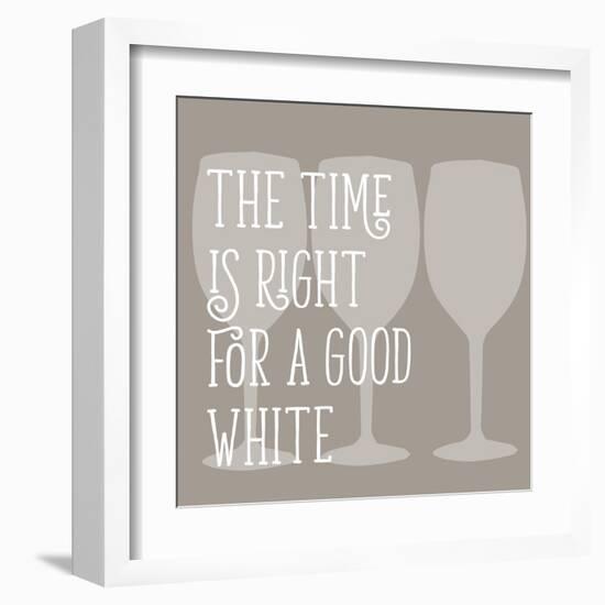 A Good White-Sd Graphics Studio-Framed Art Print