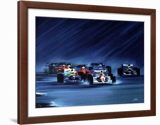 a - Grand Prix III-Victor Spahn-Framed Limited Edition