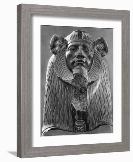 A Granite Sphinx of King Amenemhat III, C1820 BC-null-Framed Giclee Print