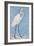 A Great Egret, Lucknow School, circa 1790-null-Framed Giclee Print