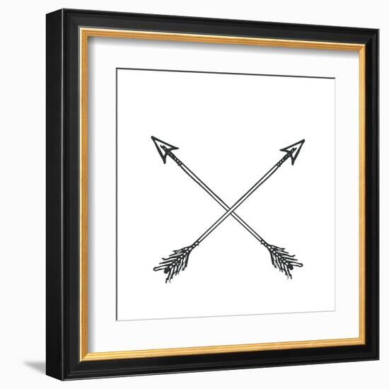 A Great Journey III_Line Art-Pela Studio-Framed Art Print