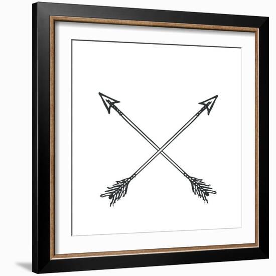 A Great Journey III_Line Art-Pela Studio-Framed Art Print