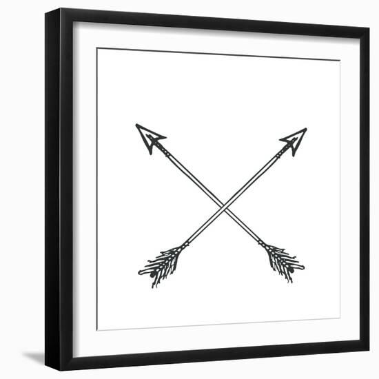 A Great Journey III_Line Art-Pela Studio-Framed Art Print