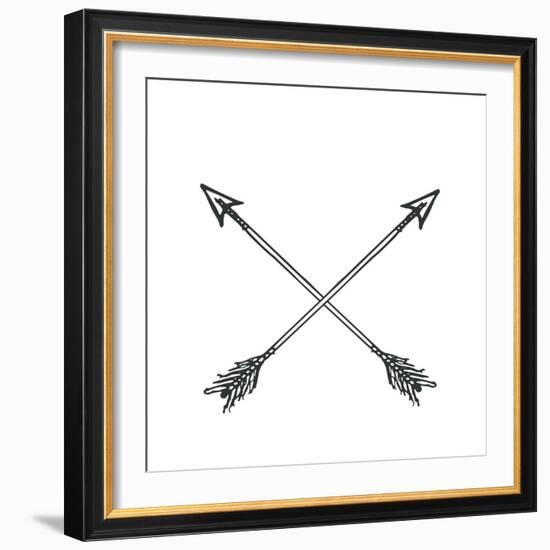 A Great Journey III_Line Art-Pela Studio-Framed Art Print