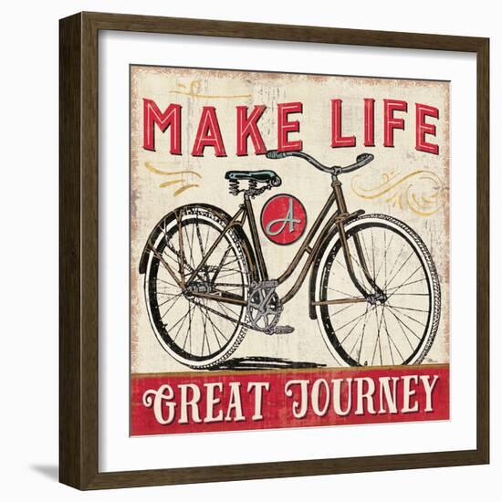 A Great Journey IV-Pela Studio-Framed Art Print