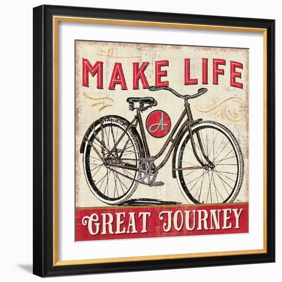 A Great Journey IV-Pela Studio-Framed Art Print