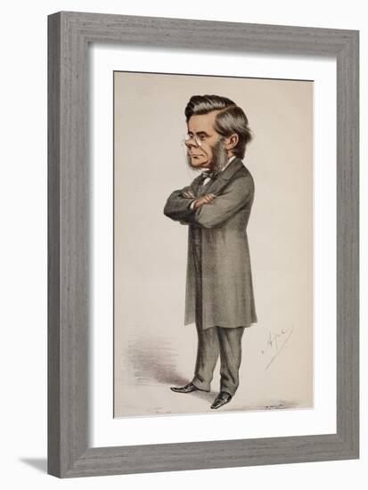 A Great Medicine Man Among the Inquiring Redskins-Carlo Pellegrini-Framed Giclee Print