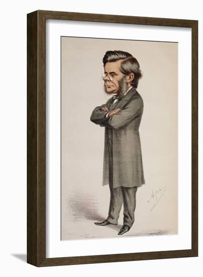 A Great Medicine Man Among the Inquiring Redskins-Carlo Pellegrini-Framed Giclee Print