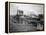 A Great Northern Railway Train on the G.N.R. Bridge across the Lake Washington Ship Canal in Ballar-Ashael Curtis-Framed Premier Image Canvas