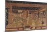 A Great Perspective Print of the Echigoya Draper's Shop at Surugacho-Okumura Masanobu-Mounted Giclee Print