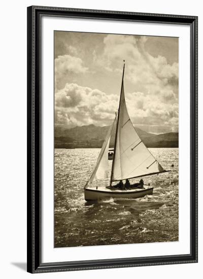 A Great Sail-Pete Kelly-Framed Giclee Print