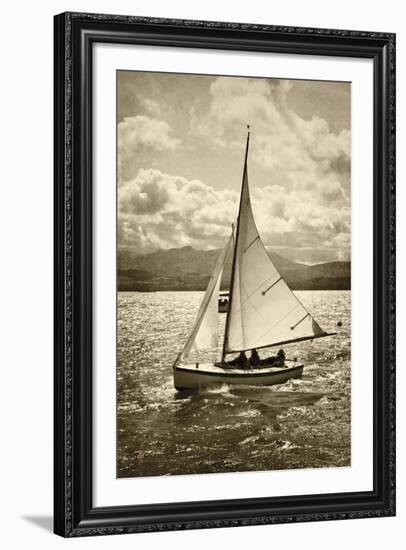 A Great Sail-Pete Kelly-Framed Giclee Print