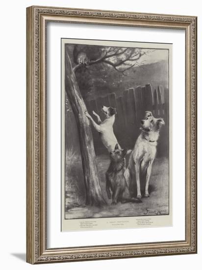 A Great Temptation-Fannie Moody-Framed Giclee Print