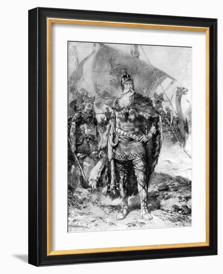 A Great Viking, C1920-Hermanus Koekkoek-Framed Giclee Print