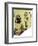 A Greek pottery fragment with the image of Poseidon. Artist: Unknown-Unknown-Framed Giclee Print