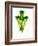 A Green Oak Leaf-Hermann Mock-Framed Photographic Print