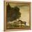 A Grey and a Bay in a Landscape-George Stubbs-Framed Premier Image Canvas