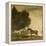 A Grey and a Bay in a Landscape-George Stubbs-Framed Premier Image Canvas