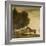 A Grey and a Bay in a Landscape-George Stubbs-Framed Giclee Print