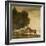 A Grey and a Bay in a Landscape-George Stubbs-Framed Giclee Print