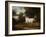 A Grey Arab Stallion in a Wooded Landscape-Jacques-Laurent Agasse-Framed Giclee Print