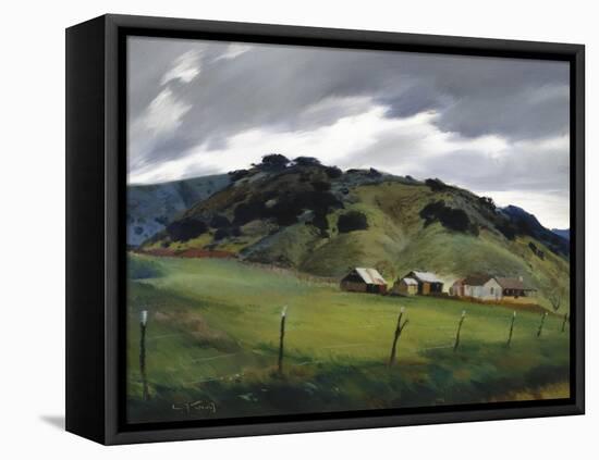A Grey Day-Emil Kosa, Sr-Framed Stretched Canvas