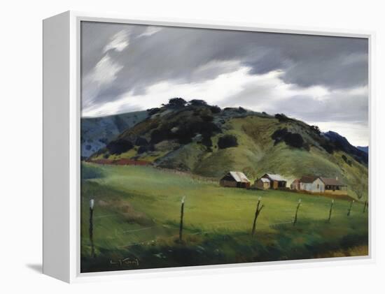 A Grey Day-Emil Kosa, Sr-Framed Stretched Canvas