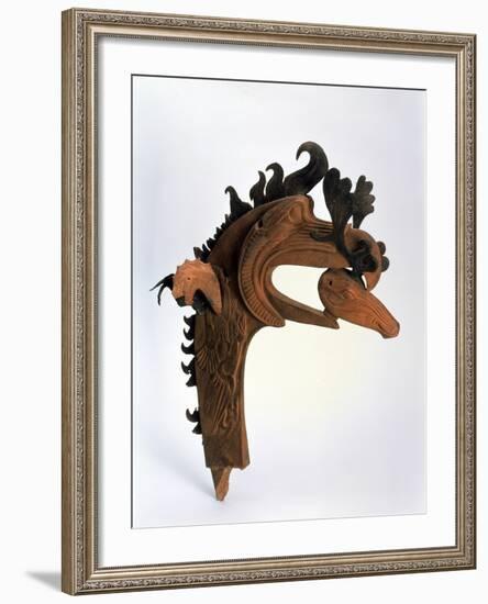 A Griffin Holding a Deer's Head (Termina), 5th Century Bc-null-Framed Photographic Print