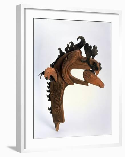 A Griffin Holding a Deer's Head (Termina), 5th Century Bc-null-Framed Photographic Print